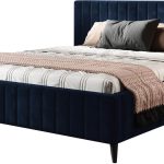 Επενδυμένο κρεβάτι Margo-160 x 200-Mple