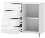 Μπουφές Aurora 1D4S-Leuko - Image 2