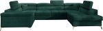 Γωνιακός καναπές Motta-Δεξιά-Prasino