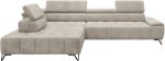 Γωνιακός καναπές Priscilla-Αριστερή-Leuko
