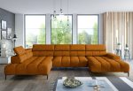 Γωνιακός καναπές Pallase plus-Αριστερή-Portokali - Image 2