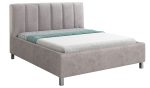 Επενδυμένο κρεβάτι Lingo-180 x 200-Gkri-Χωρίς μηχανισμό ανύψωσης
