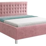 Επενδυμένο κρεβάτι Arlino-160 x 200-Με μηχανισμό ανύψωσης-Roz