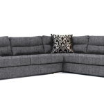 Γωνιακός καναπές Caza-Αριστερή-280φ 220β-Γκρι