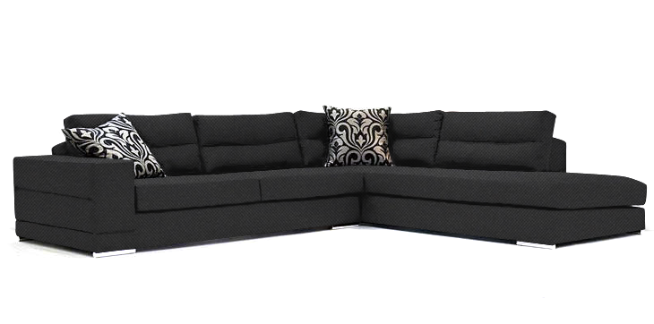 image_37840_casa4619 Γωνιακός καναπές Caza-Αριστερή-260φ 200β-Μαύρο - Image 1