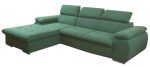 Γωνιακός καναπές Piemonte-Αριστερή-Prasino