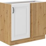 Επιδαπέδιο ντουλάπι Yvette 105 ND-Λευκό