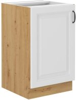 Επιδαπέδιο ντουλάπι νεροχύτη Yvette 50 ZL-Λευκό