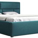 Επενδυμένο κρεβάτι Deco-160 x 200-Petrol