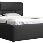 Επενδυμένο κρεβάτι Deco-160 x 200-Anthraki