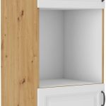 Επιδαπέδιο ντουλάπι Yvette 60 DP-210 2F-Λευκό