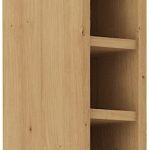 Κρεμαστό ντουλάπι με ράφια Yvette 15 G-72-Λευκό