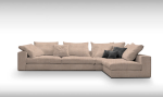 Γωνιακός καναπές Loft-Προσαρμόσιμη-295φ 165β εκ.-Μπεζ - Image 2