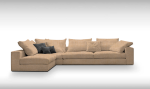 Γωνιακός καναπές Loft-Προσαρμόσιμη-295φ 165β εκ.-Sand - Image 2