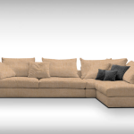 Γωνιακός καναπές Loft-Προσαρμόσιμη-315φ 185β εκ.-Sand