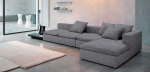 Γωνιακός καναπές Lory-280φ 135β εκ.-Γκρι - Image 2
