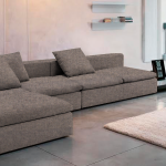 Γωνιακός καναπές Lory-300φ 155β εκ.-Staxti