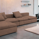 Γωνιακός καναπές Lory-280φ 135β εκ.-Tampa