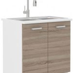 Επιδαπέδιο ντουλάπι νεροχύτη Dawson 80 ZL