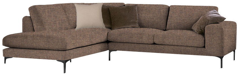 image_38507_senso-sokolati-4611_1_2 Γωνιακός καναπές Senso-Δεξιά-270φ 200β εκ.-Σοκολατί - Image 1