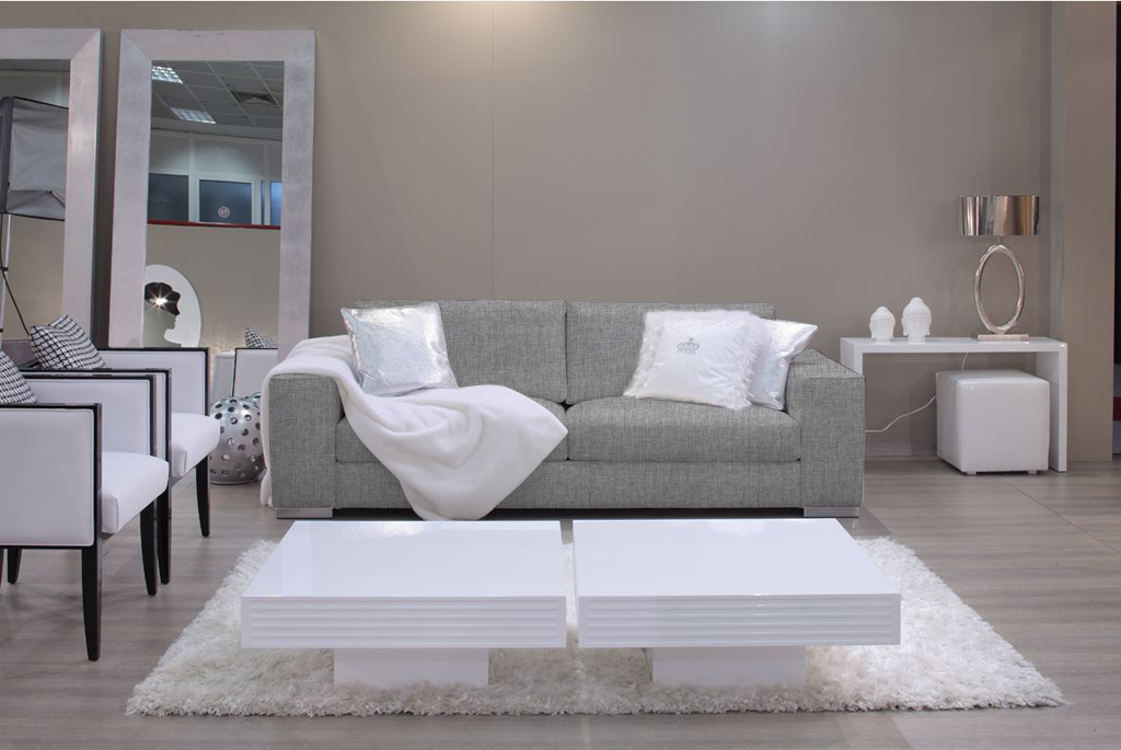 image_38554_fantasy4614_1 Καναπές Fantasy Διθέσιος-145φ 90β εκ.-Γκρι Anoixto - Image 1