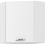 Κρεμαστό γωνιακό ντουλάπι Bianconero