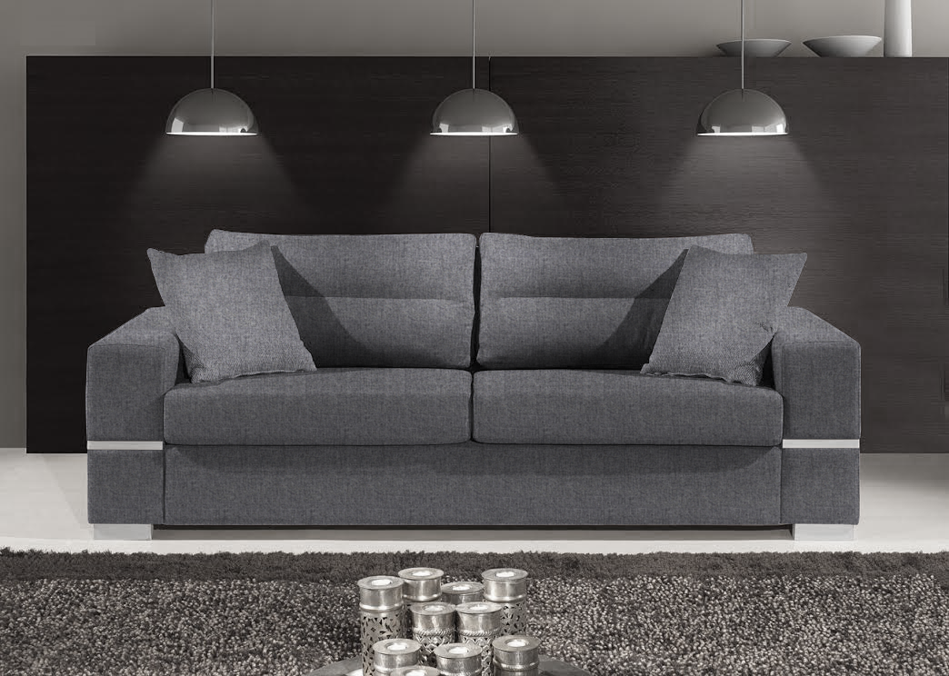 image_38709_fenia4617_1 Καναπές Φένια Τριθέσιος-210φ 90β εκ.-Γκρι - Image 1