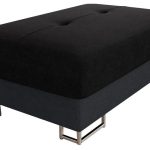 Πουφ Cotere-Gkri skouro - Mavro