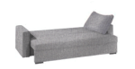 Γωνιακός καναπές Kleio-195φ 140β-Γκρι Anoixto