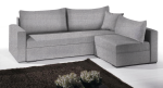 Γωνιακός καναπές Kleio-195φ 140β-Γκρι Anoixto - Image 3