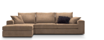 Γωνιακός καναπές Mission-Προσαρμόσιμη-230φ 145β εκ.-Sand - Image 2