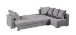 Γωνιακός καναπές Trendy-Αριστερή-285φ 185β εκ.-Γκρι Anoixto - Image 2