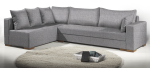 Γωνιακός καναπές Trendy-Δεξιά-285φ 185β εκ.-Γκρι Anoixto - Image 2