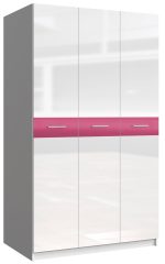 Ντουλάπα Raj 1 τρίφυλλη-Roz