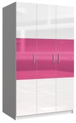 Ντουλάπα Raj 3 τρίφυλλη-Roz