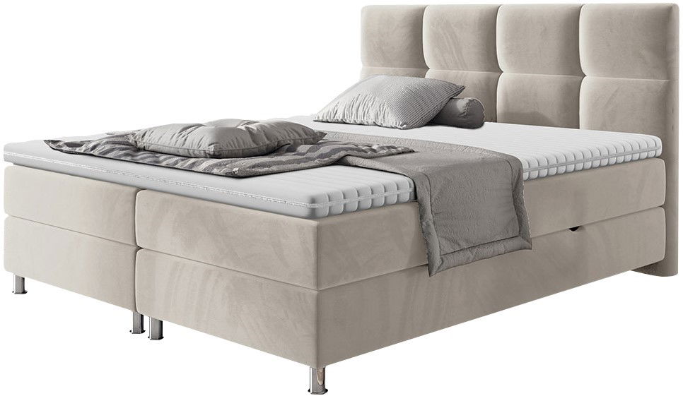 no.bg Επενδυμένο κρεβάτι Dave-Mpez-160 x 200 - Image 1