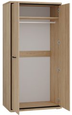 Ντουλάπα Mediolan AT01 δίφυλλη - Image 2