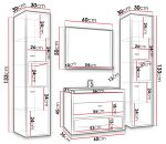 Σετ μπάνιου Olier II-Leuko Fusiko - Image 3