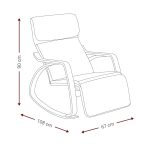 Κουνιστή πολυθρόνα Roy-Mauro - Image 2