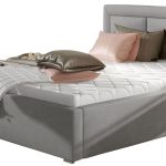 Επενδυμένο κρεβάτι Ross-160 x 200-Gkri-Χωρίς μηχανισμό ανύψωσης