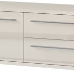 Έπιπλο τηλεόρασης Realm 1D2S-Μήκος: 120 εκ.-Μπεζ