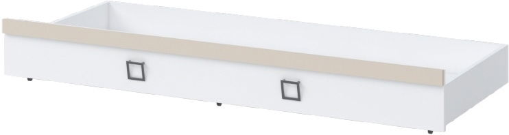 image_429298_fk80-15-1 Συρτάρι κρεβατιού Riddle plus-Λευκό-Sand - Image 1