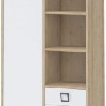 Ντουλάπι Riddle 1D2S plus-Δρυς-Λευκό