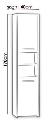 Στήλη μπάνιου Nemesis-Μήκος 40 εκ. - Image 2