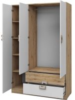 Ντουλάπα Nico τρίφυλλη - Image 2