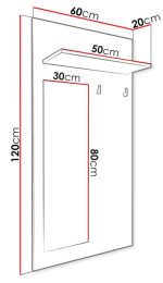 Πάνελ - Κρεμάστρα Falco VI - Image 3