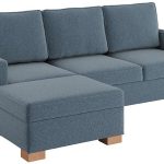 Γωνιακός καναπές Noel-Δεξιά-Μπλε Γκρι