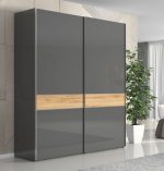 Ντουλάπα συρόμενη δίφυλλη Agate 180 - Image 3