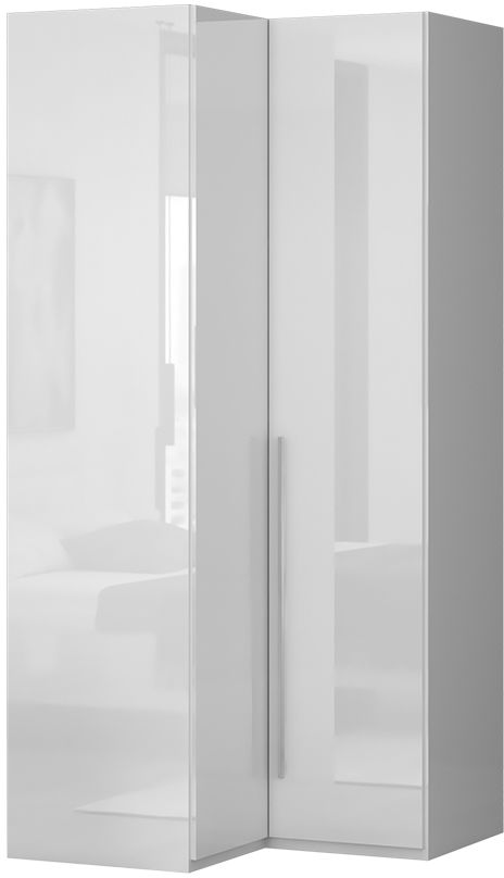 image_441884_pug-205-155 Ντουλάπα γωνιακή Realm-Λευκό - Image 1