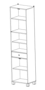 Στήλη μπάνιου Alexia 43 - Image 4